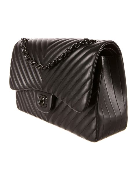 chanel so black 2019|chanel so black chevron jumbo.